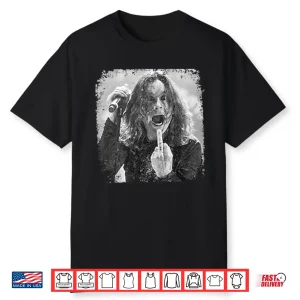 Ozzy Osbourne Middle Finger Shirt