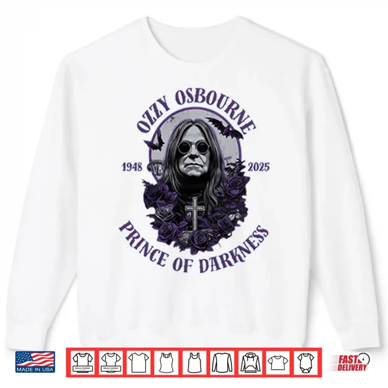 Sweatshirt Ozzy Osbourne Prince Of Darkness Shirt