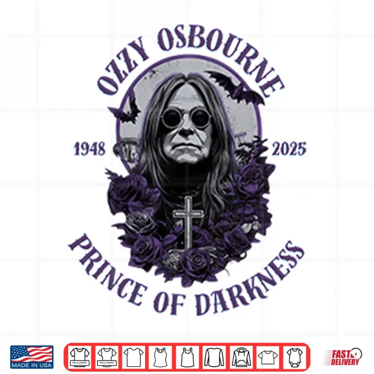 Design Ozzy Osbourne Prince Of Darkness Shirt