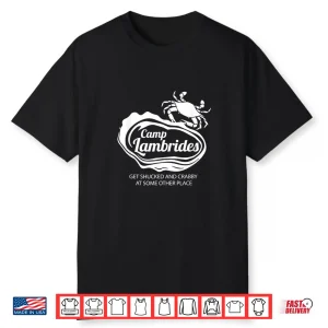 Camp Lambrides White Lettering Shirt
