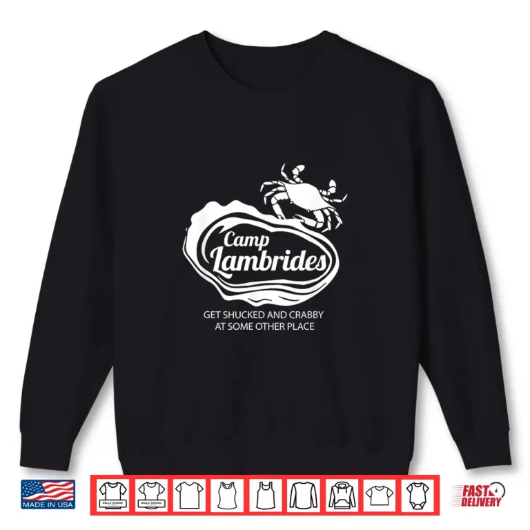 Sweatshirt Camp Lambrides White Lettering Shirt