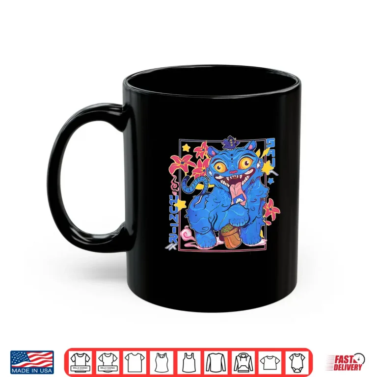 Mug Derpy Tiger Japanese Art Funny Shirt