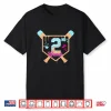 First Day Of Second 2Nd Grade Baseball Ice Cream Drip Boy Shirt