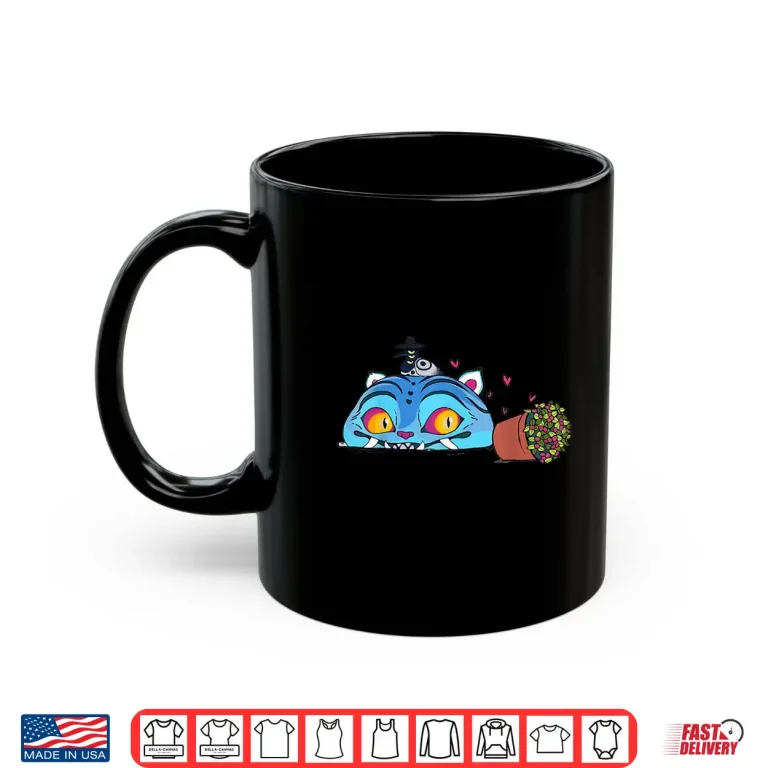 Mug Funny Blue Tiger And Bird Cute KPop Demon Hunters Shirt