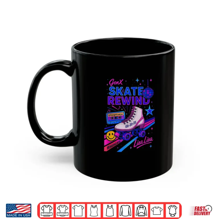 Mug Gen X Skate Rewind 8 20 25 Rivergate Skate Lisa Lisa Shirt