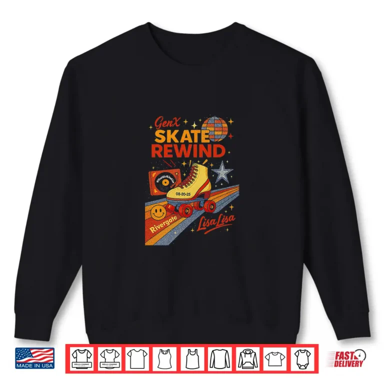 Sweatshirt Gen X Skate Rewind 8 20 25 Rivergate Skate Lisa Shirt
