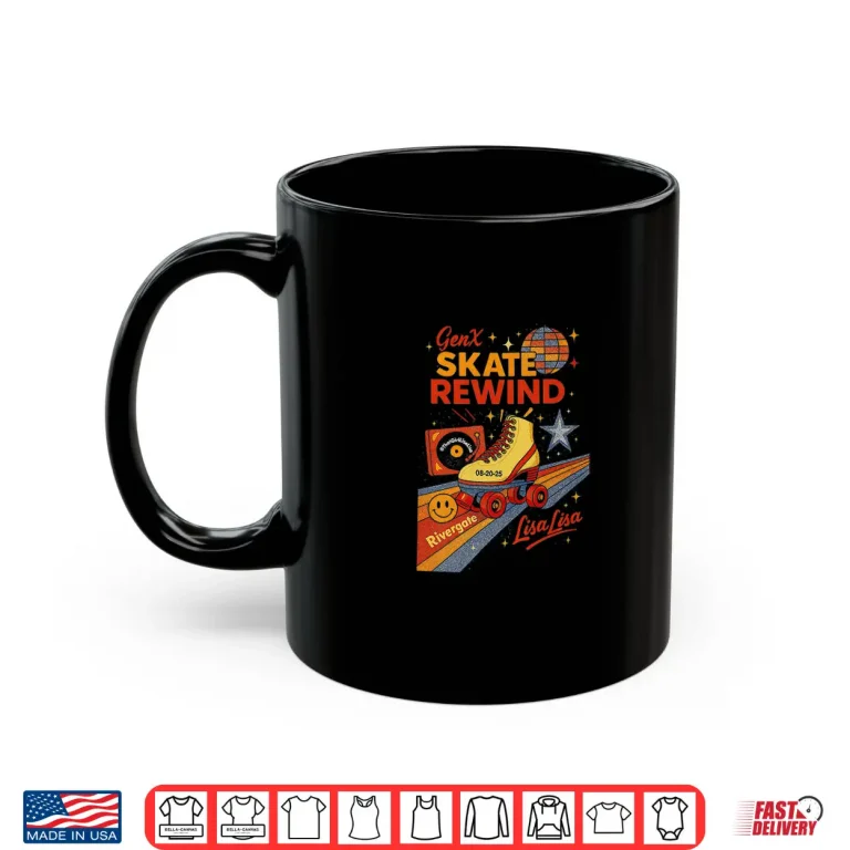 Mug Gen X Skate Rewind 8 20 25 Rivergate Skate Lisa Shirt