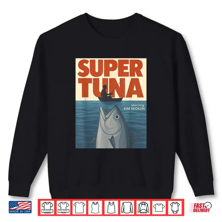 Sweatshirt Jin Super Tuna 1975 Retro Fishing Day Shirt