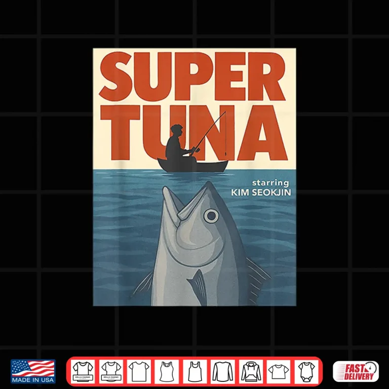 Design Jin Super Tuna 1975 Retro Fishing Day Shirt
