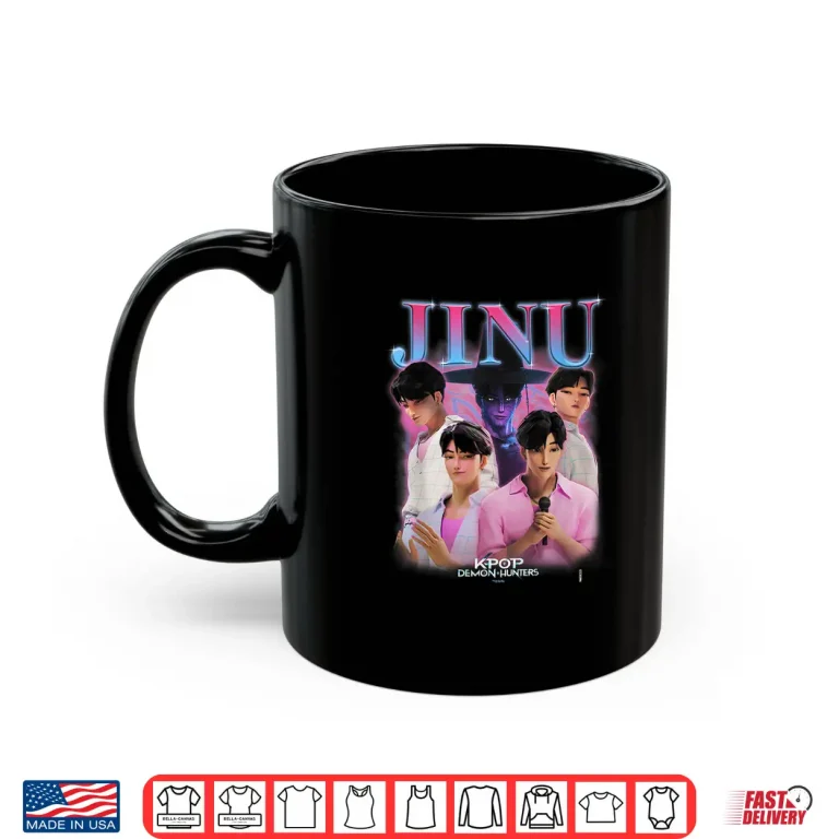 Mug Jinu Heartthrob KPop Demon Hunters Shirt