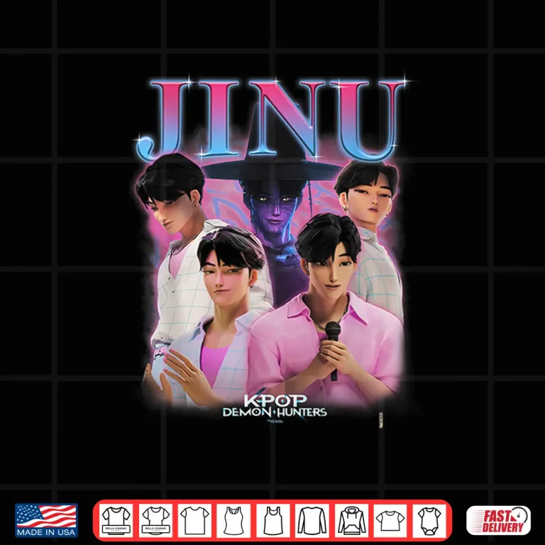 Design Jinu Heartthrob KPop Demon Hunters Shirt
