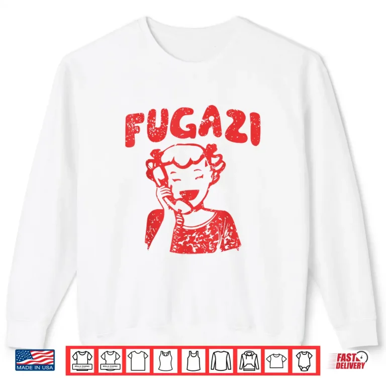 Sweatshirt Retro Fugazi Graphic Shirt