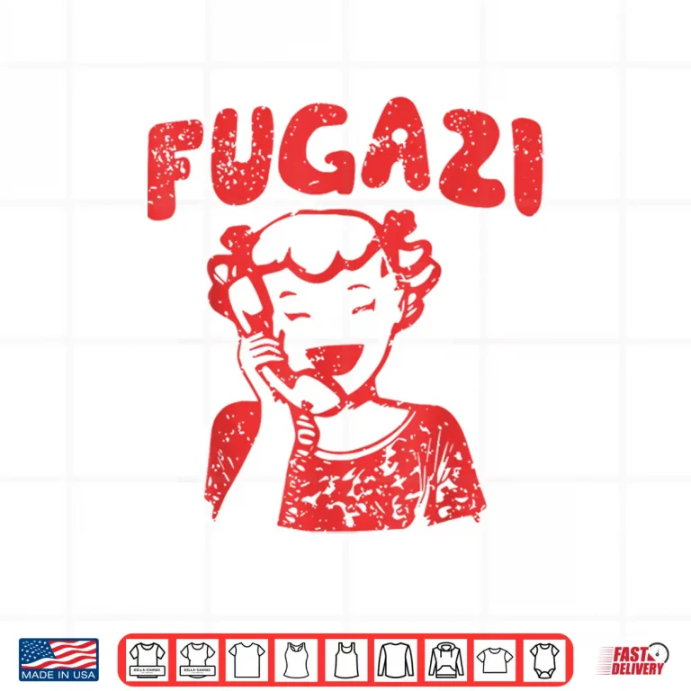Design Retro Fugazi Graphic Shirt