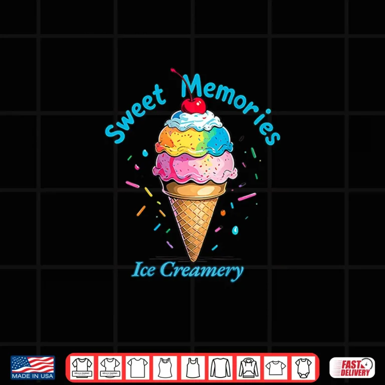 Design Sweet Memories Ice Creamery Shirt