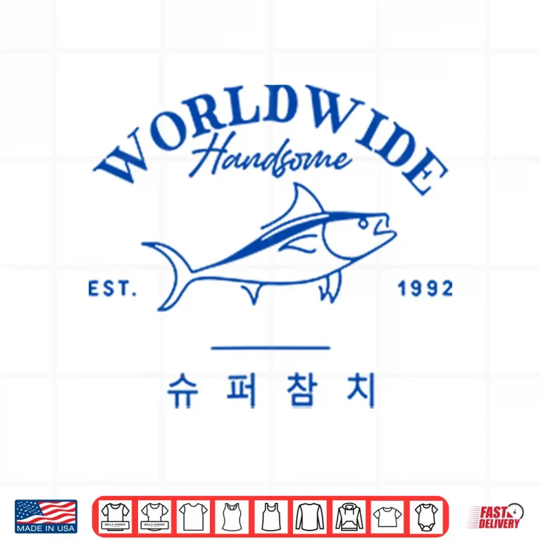 Design Worldwide Handsome Korea Tuna Est 1992 Shirt