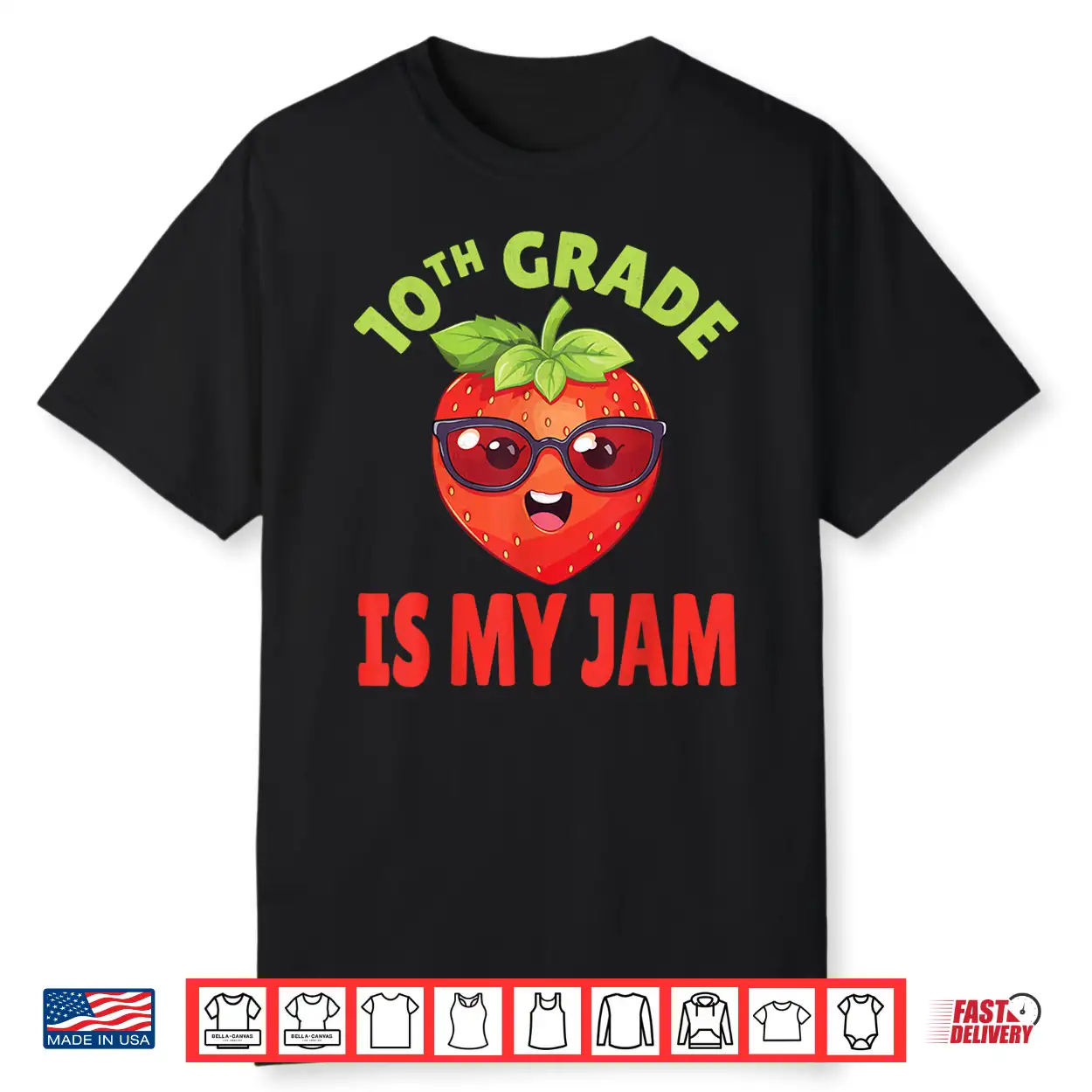 10Th Grade Is My Jam Student Teacher Back To School Shirt 10Th Grade Is My Jam Student Teacher Back To School Shirt