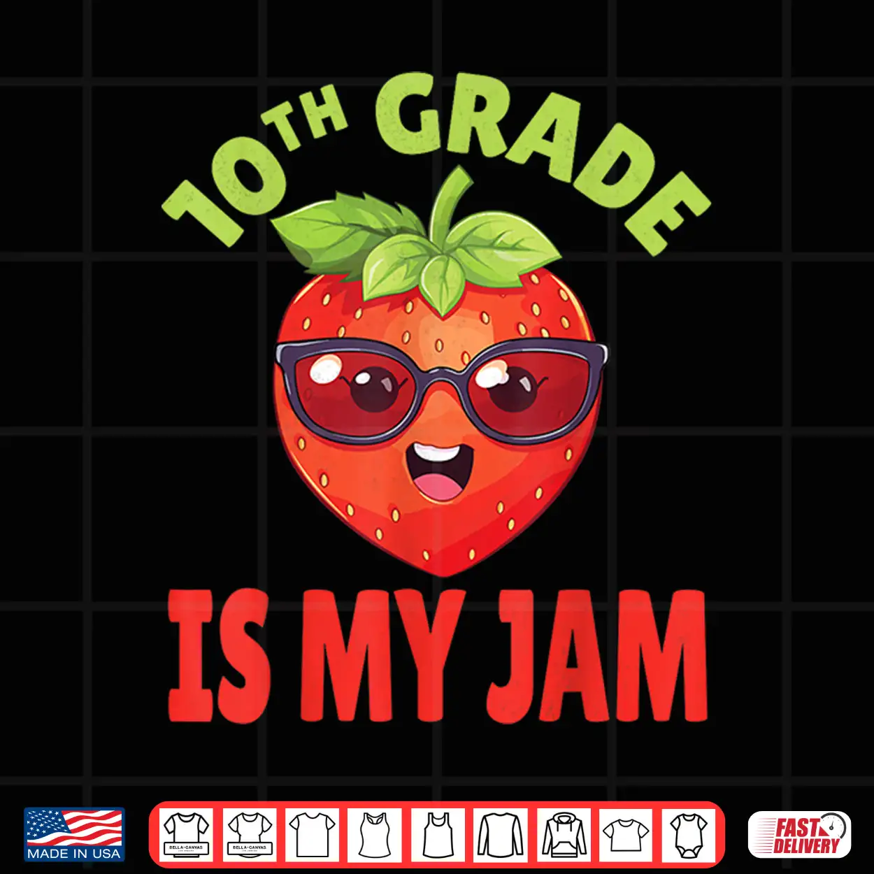 10Th Grade Is My Jam Student Teacher Back To School Shirt 10Th Grade Is My Jam Student Teacher Back To School Shirt