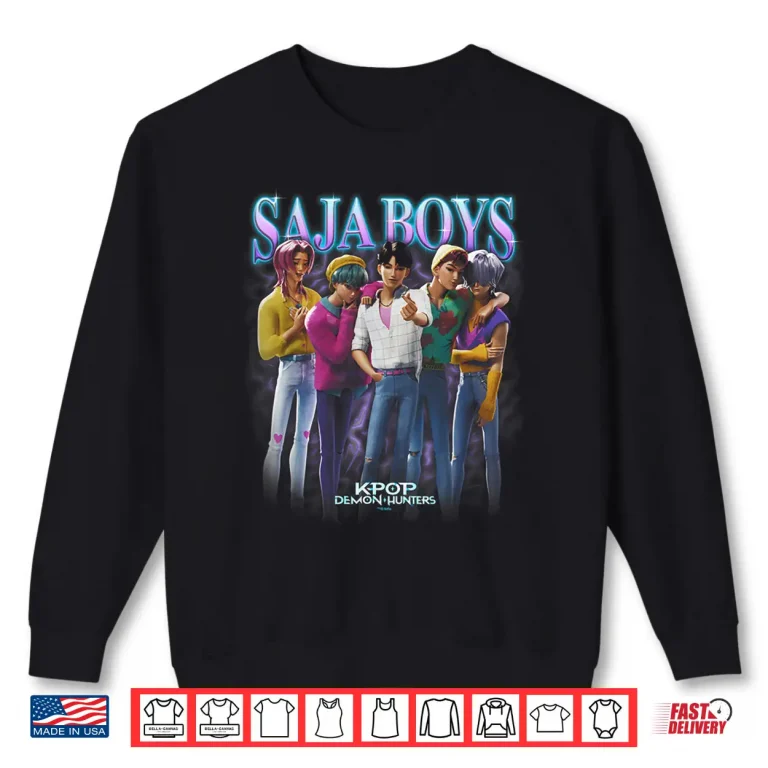 Sweatshirt Saja Boys Heartthrob K Pop Demon Hunter Shirt
