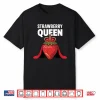 Strawberry Art For Women Girls Fruit Strawberry Lover Shirt