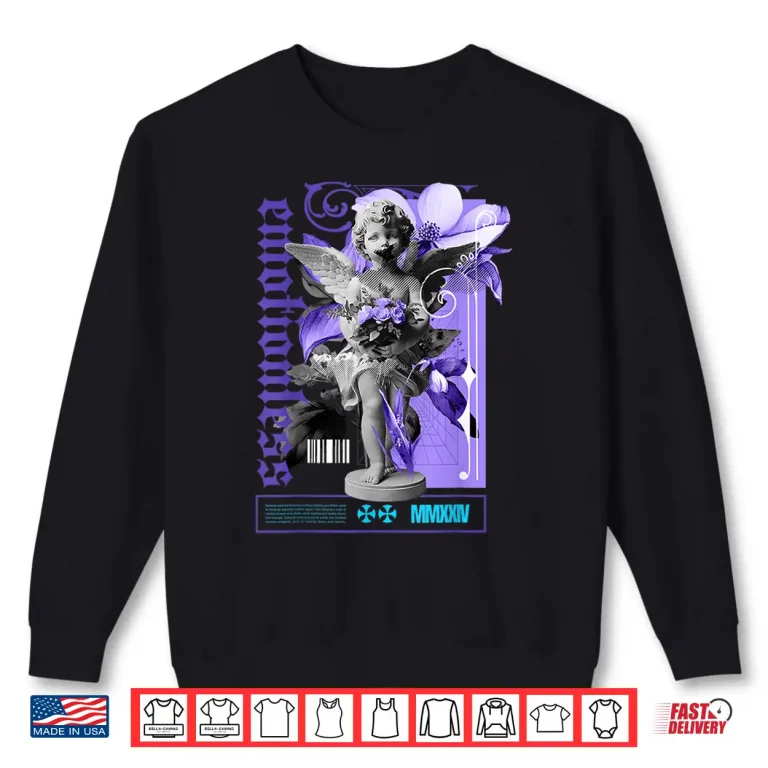 Sweatshirt Emotionless 8 Aqua Matching Tee Color Match Graphic Shirt