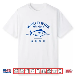 Jin Super Tuna Funny Tuna Fish Army Kpop Tour Concert Shirt