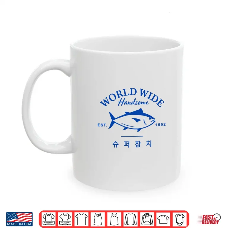 Mug Jin Super Tuna Funny Tuna Fish Army Kpop Tour Concert Shirt