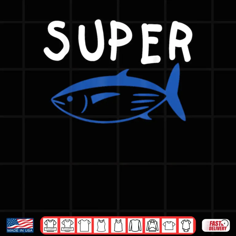 Design Super Tuna Fish Army Funny Kpop Music Shirt