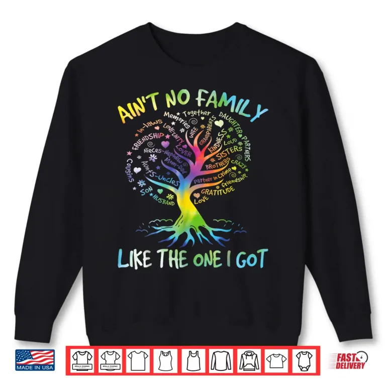 Sweatshirt Aint No Family Like The One I Got Matching Family Reunion Shirt