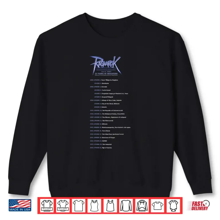 Sweatshirt Ragnarok 23rd Anniversary Shirt