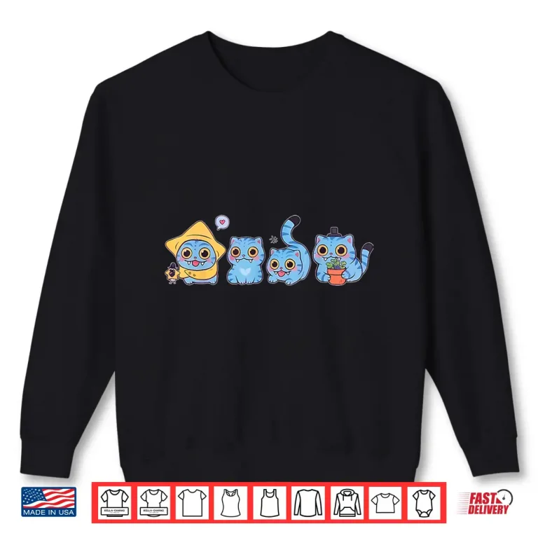 Sweatshirt Cute Derpy Tigers Shirt