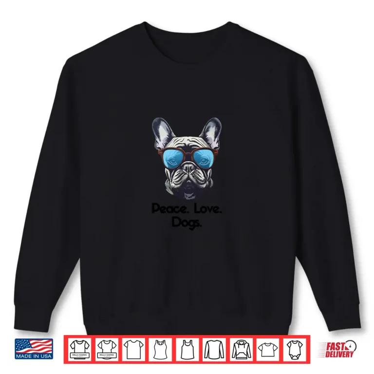 Sweatshirt Cute Dog Design Ideal For Travelers And Dog Lovers Shirt
