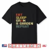 Funny Game Eat Sleep Grow A Garden Repeat Gamer Shirt