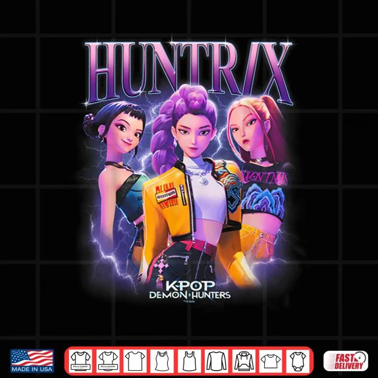 Design Huntrix Heartthrob K Pop Demon Hunter Shirt