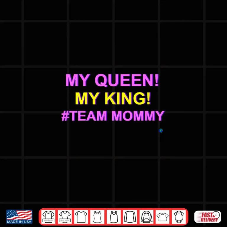 Design My Queen My King Shirt