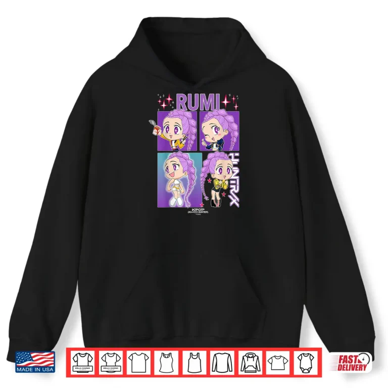 Hoodie Rumi Chibi Cute K Pop Demon Hunter Shirt