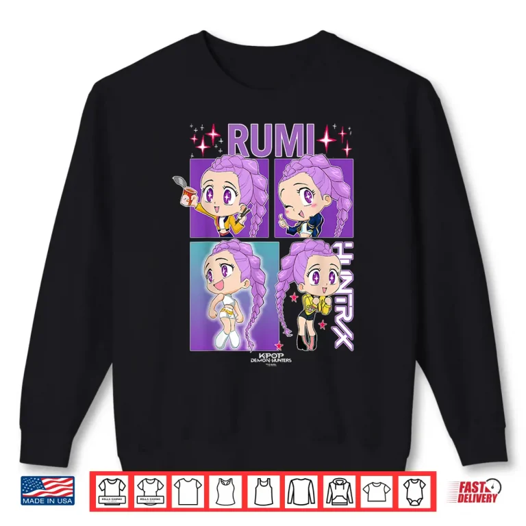 Sweatshirt Rumi Chibi Cute K Pop Demon Hunter Shirt