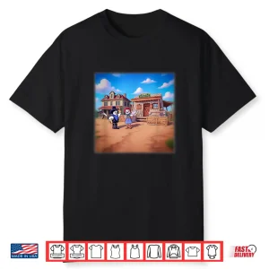 Fun Scissortail Cowboy And His Best Girly Shirt