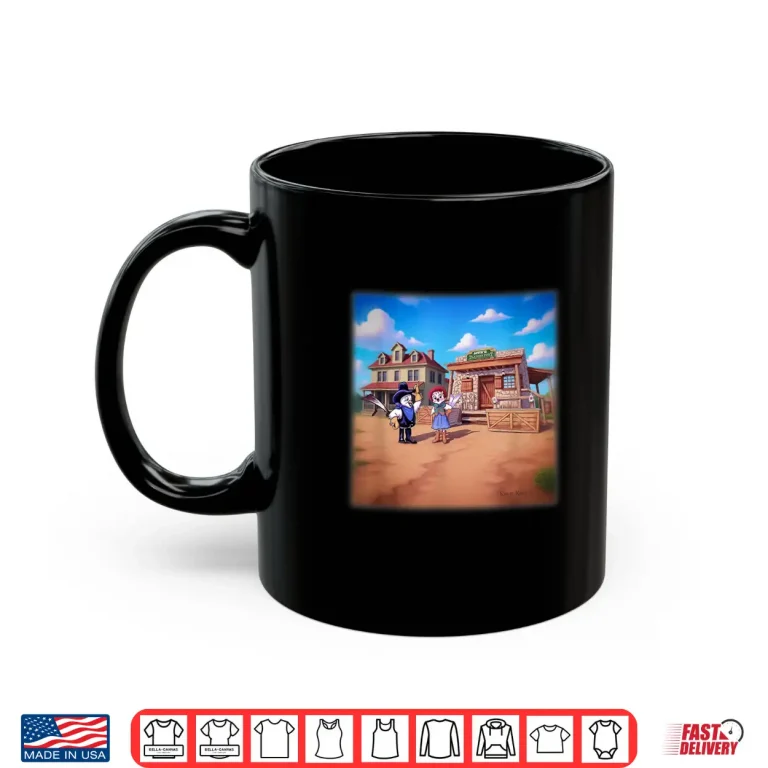 Mug Fun Scissortail Cowboy and his Best Girly Shirt