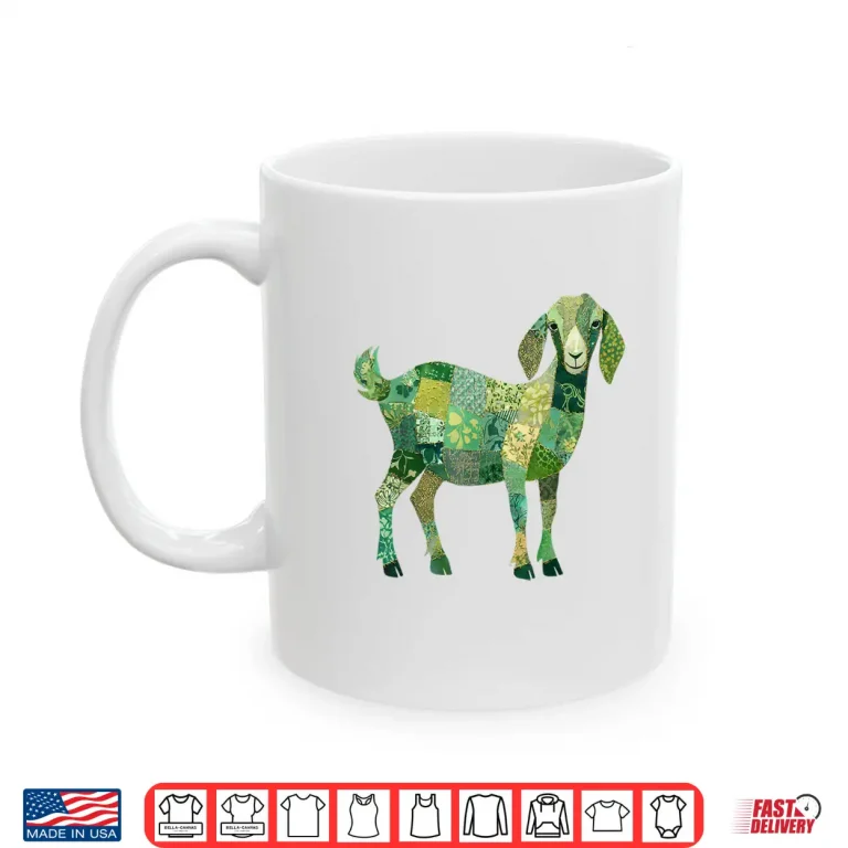 Mug Patchwork Nubian Dairy Goat Shirt