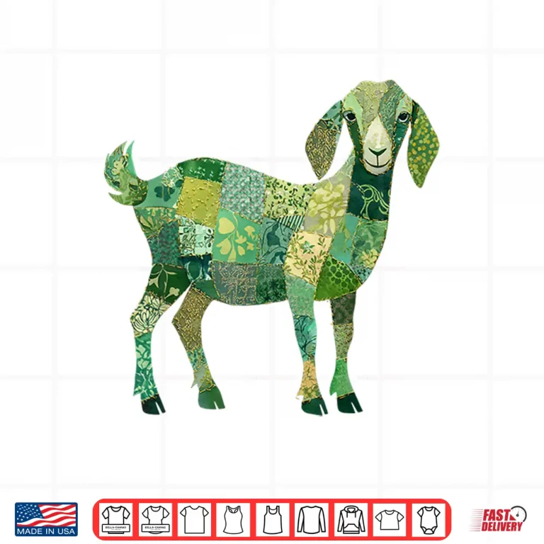 Design Patchwork Nubian Dairy Goat Shirt