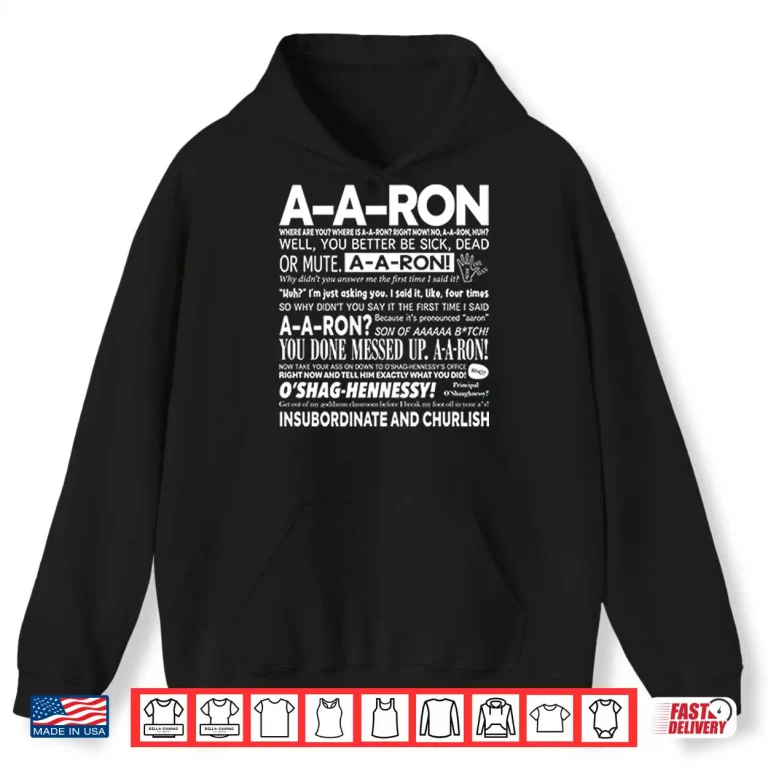 Hoodie A A Ron Where Are You Where Is A A Ron Shirt