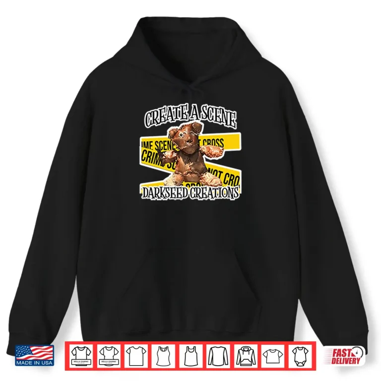 Hoodie Human Skin Teddy Bear Shirt