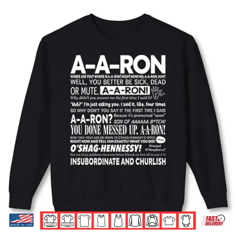 Sweatshirt A A Ron Where Are You Where Is A A Ron Shirt