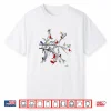 Birds Perched On Tree Virginia Wright Shirt