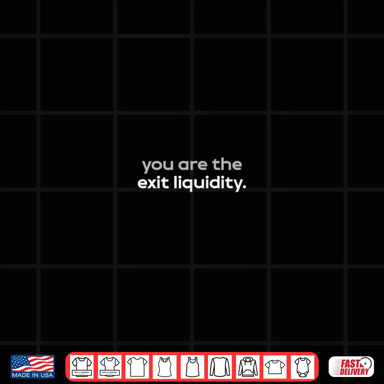 You Are The Exit Liquidity Crypto Meme Shirt You Are The Exit Liquidity Crypto Meme Shirt