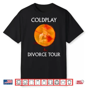 Coldplay Divorce Tour Andy Byron And Kristin Cabot Shirt