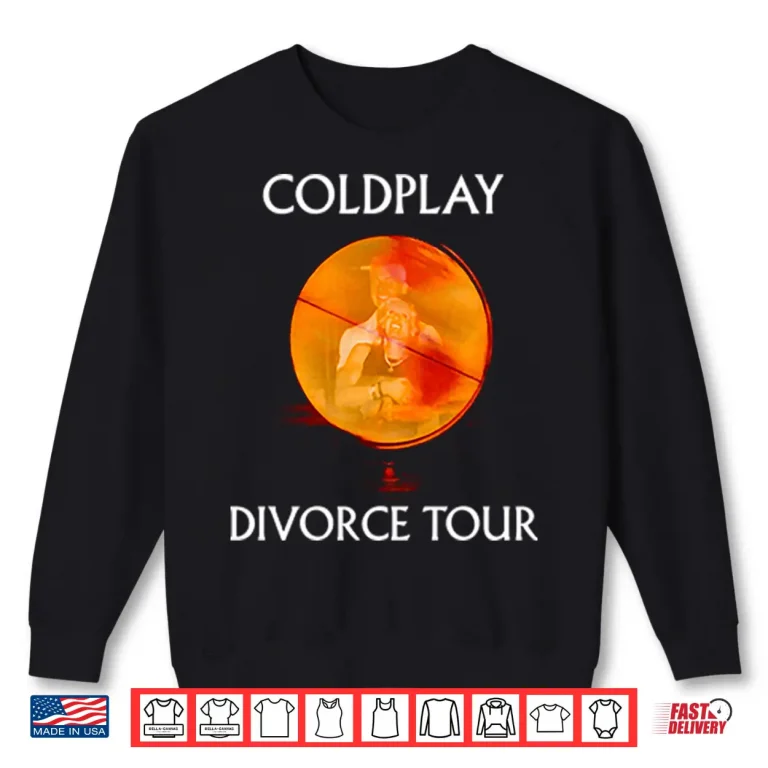 Sweatshirt Coldplay Divorce Tour Andy Byron And Kristin Cabot Shirt
