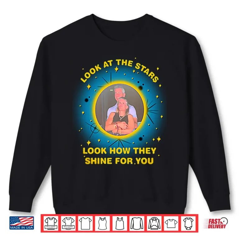 Sweatshirt Andy Byron Kristin Cabot Look At The Stars Look How They Shine For You Shirt