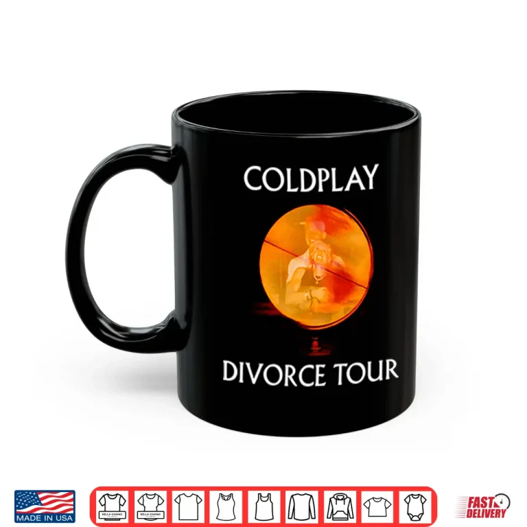 Mug Coldplay Divorce Tour Andy Byron And Kristin Cabot Shirt