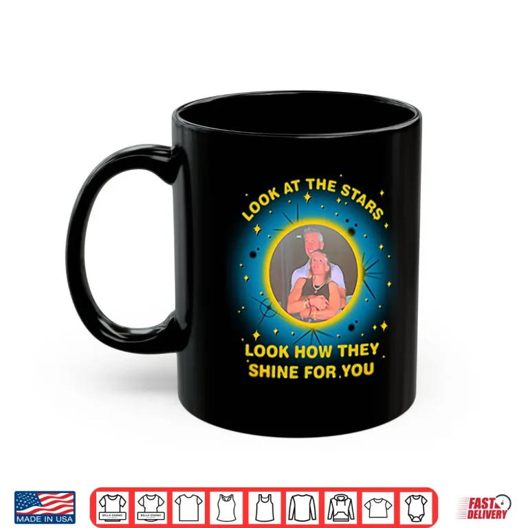 Mug Andy Byron Kristin Cabot Look At The Stars Look How They Shine For You Shirt